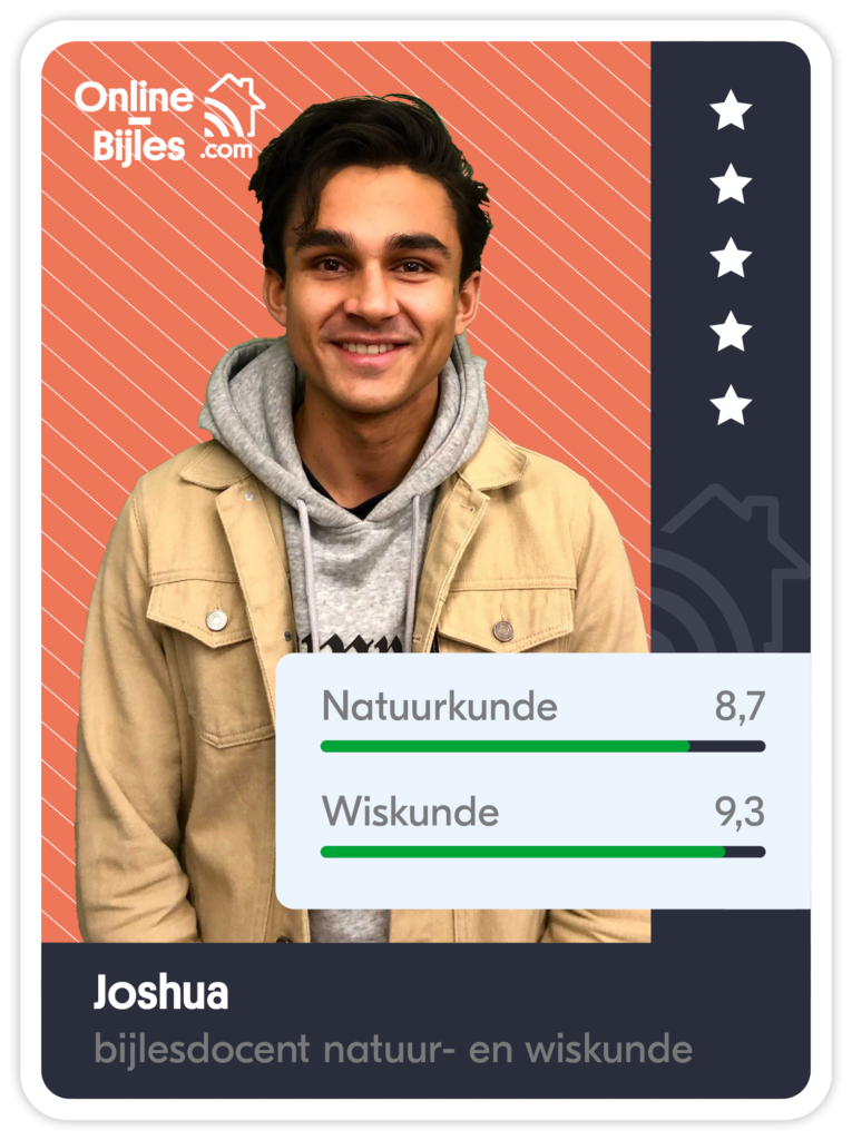 Cijferprogressie coach Joshua